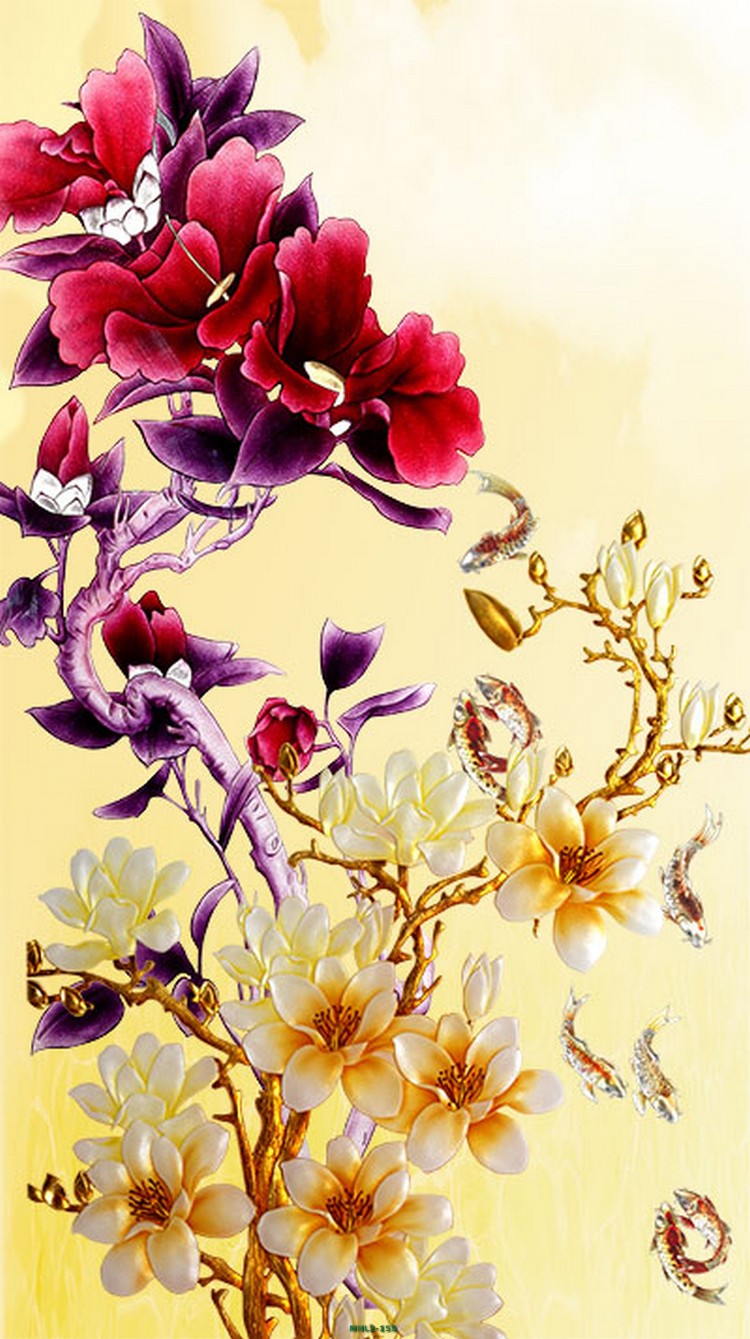 Hoa ngọc lan 3D MHL2-159